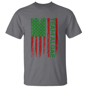 Team Algae T Shirt Funny Make Algae Great Again American Flag Political Meme TS14 Print Your Wear