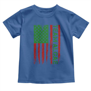 Team Algae Toddler T Shirt Funny Make Algae Great Again American Flag Political Meme TS14 Royal Blue Print Your Wear