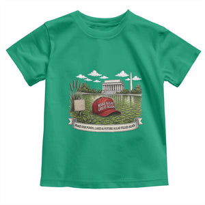 Make Algae Great Again Toddler T Shirt Funny Political Satire Humor TS14 Irish Green Print Your Wear