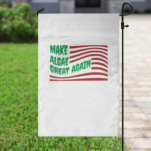 Make Algae Great Again Garden Flag Funny Political Satire American Flag Meme TS14 Print Your Wear