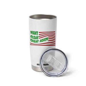 Make Algae Great Again Tumbler Cup Funny Political Satire American Flag Meme TS14 Print Your Wear