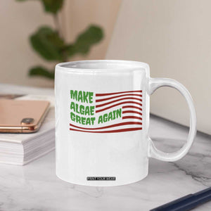 Make Algae Great Again Coffee Mug Funny Political Satire American Flag Meme TS14 Print Your Wear
