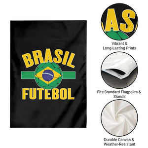 Brazil Soccer Football Fan Brasil Flag Garden Flag TS14 Print Your Wear
