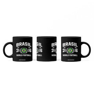 Brasil Flag Brazil Soccer Football Fan Coffee Mug TS14 Print Your Wear