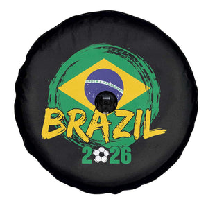 Brazil Soccer Fan Brasil Flag Spare Tire Cover Brazilian Football Game Day Supporter TS14 Print Your Wear