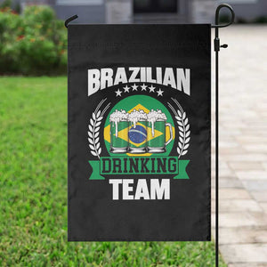 Brazil Drinking Team Garden Flag Funny Brazilian Flag Beer Party Gift TS14 Print Your Wear