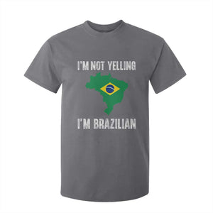 I'm Not Yelling I'm Brazilian T Shirt For Kid Funny Brazil Pride TS14 Print Your Wear