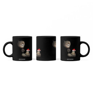 Funny Cat Christmas Coffee Mug Cats Drinking Wine Oddly Specific Meme TS14 Print Your Wear