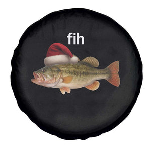 Funny Misspelled Fish Christmas Meme Spare Tire Cover TS14 Print Your Wear