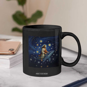 Jesus Christian Coffee Mug Stary Night Van Gogh Christmas TS14 Print Your Wear