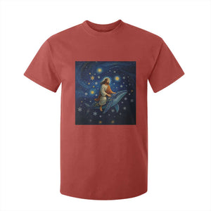 Jesus Christian T Shirt For Kid Stary Night Van Gogh Christmas TS14 Red Print Your Wear