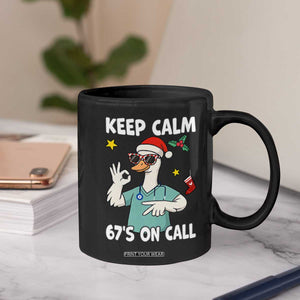 67 Six Seven Goose Nurse Christmas Meme Coffee Mug TS14 Print Your Wear