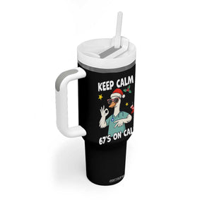 67 Six Seven Goose Nurse Christmas Meme Tumbler With Handle TS14 Print Your Wear