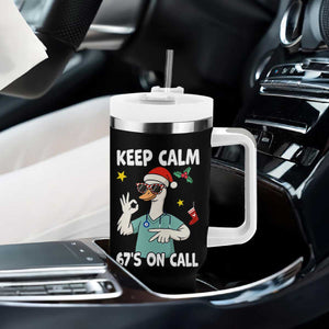67 Six Seven Goose Nurse Christmas Meme Tumbler With Handle TS14 Print Your Wear