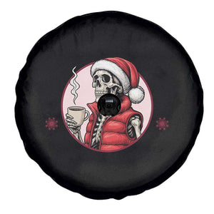 Funny Skeleton Christmas Spare Tire Cover Ho Ho Hold Your Breath Radiolocy Dept TS14 Print Your Wear