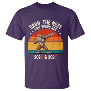 67 New Year T Shirt Funny Six Seven Bruh Bigfoot Meme TS14 Purple Print Your Wear