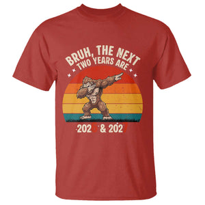 67 New Year T Shirt Funny Six Seven Bruh Bigfoot Meme TS14 Red Print Your Wear