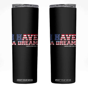 Martin Luther King Jr Skinny Tumbler Black History African American TS14 Black Print Your Wear