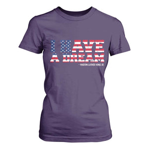 Martin Luther King Jr T Shirt For Women Black History African American TS14 Purple Print Your Wear