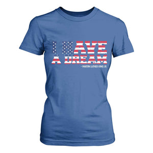 Martin Luther King Jr T Shirt For Women Black History African American TS14 Royal Blue Print Your Wear