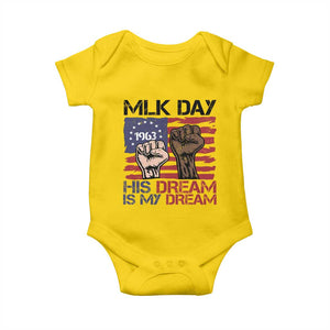 His Dream is My Dream Baby Onesie Martin Luther King Jr MLK Day TS14 Daisy Print Your Wear