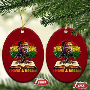 Martin Luther King Jr Ceramic Ornament Black History Month Melanin African TS14 Print Your Wear