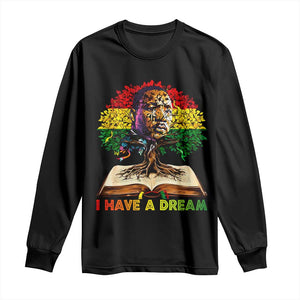 Martin Luther King Jr Long Sleeve Shirt Black History Month Melanin African TS14 Black Print Your Wear