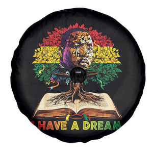 Martin Luther King Jr Spare Tire Cover Black History Month Melanin African TS14 Print Your Wear