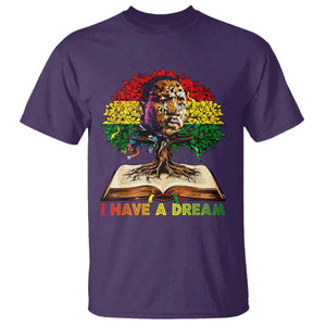 Martin Luther King Jr T Shirt Black History Month Melanin African TS14 Purple Print Your Wear