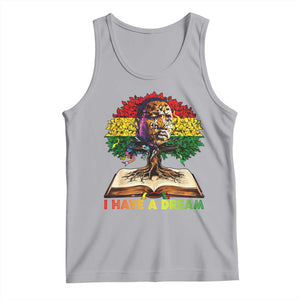 Martin Luther King Jr Tank Top Black History Month Melanin African TS14 Athletic Heather Print Your Wear