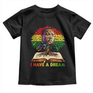 Martin Luther King Jr Toddler T Shirt Black History Month Melanin African TS14 Black Print Your Wear