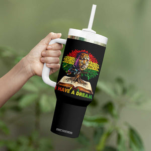 Martin Luther King Jr Tumbler With Handle Black History Month Melanin African TS14 Print Your Wear