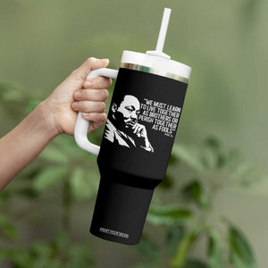Martin Luther King Jr Tumbler With Handle We Must Learn to Live Together as Brothers MLK Quote TS14 Print Your Wear