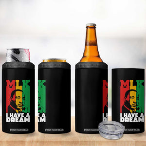 Martin Luther King Jr 4 in 1 Can Cooler Tumbler I Have Dream MLK Quote TS14 Print Your Wear