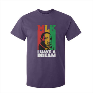 Martin Luther King Jr T Shirt For Kid I Have Dream MLK Quote TS14 Purple Print Your Wear