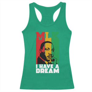 Martin Luther King Jr Racerback Tank Top I Have Dream MLK Quote TS14 Irish Green Print Your Wear
