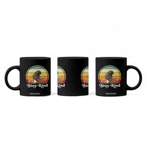 Punch Mokey Coffee Mug Viral Trend Baby Monkey Stay Kind TS14 Print Your Wear