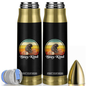 Punch Mokey Bullet Tumbler Viral Trend Baby Monkey Stay Kind TS14 Black Print Your Wear