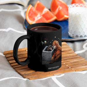 Punch Mokey Coffee Mug Viral Trend Baby Monkey Streets Meme TS14 Print Your Wear