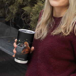Punch Mokey Tumbler Cup Viral Trend Baby Monkey Streets Meme TS14 Print Your Wear