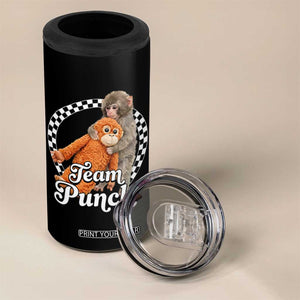 Punch Mokey 4 in 1 Can Cooler Tumbler Baby Monkey And Plush Toy Viral Trend TS14 Print Your Wear