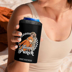 Punch Mokey 4 in 1 Can Cooler Tumbler Baby Monkey And Plush Toy Viral Trend TS14 Print Your Wear