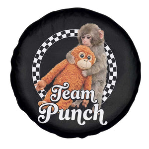 Punch Mokey Spare Tire Cover Baby Monkey And Plush Toy Viral Trend TS14 Print Your Wear