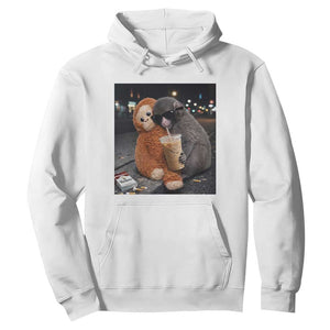 Punch Mokey Hoodie Funny Drinking Diet Coke Sunglasses Street Meme TS14 White Print Your Wear