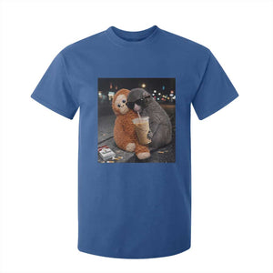 Punch Mokey T Shirt For Kid Funny Drinking Diet Coke Sunglasses Street Meme TS14 Royal Blue Print Your Wear