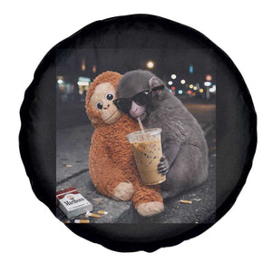 Punch Mokey Spare Tire Cover Funny Drinking Diet Coke Sunglasses Street Meme TS14 Print Your Wear