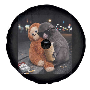 Punch Mokey Spare Tire Cover Funny Drinking Diet Coke Sunglasses Street Meme TS14 Print Your Wear