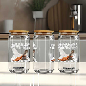 Punch Mokey Meme Glass Can Some Of Us Need a Little Extra Love TS14 Print Your Wear