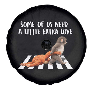 Punch Mokey Meme Spare Tire Cover Some Of Us Need a Little Extra Love TS14 Print Your Wear