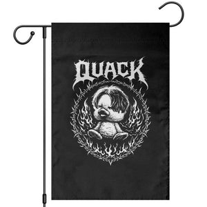 Funny Duck Metal Concert Garden Flag Rock Music Quack Meme TS14 Black Print Your Wear